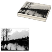 Wood Art Stamp Rubberstempel (Gestempeld)