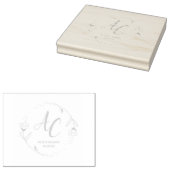 Wood Art Stamp Rubberstempel (Gestempeld)
