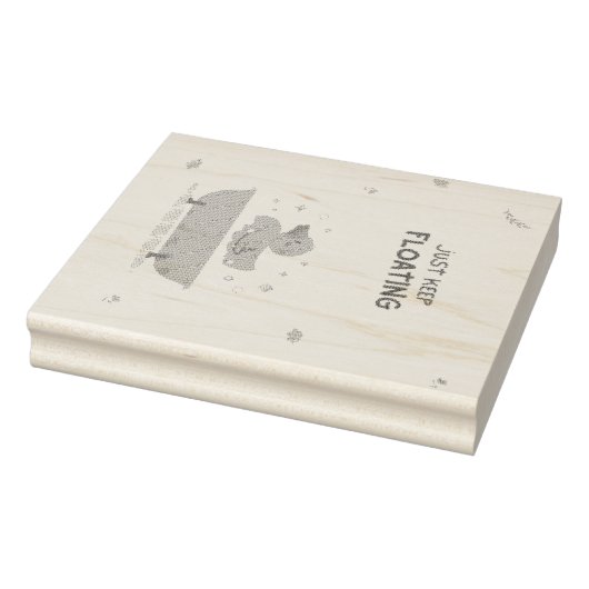 Wood Art Stamp Rubberstempel (Stempel)