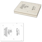 Wood Art Stamp Rubberstempel (Gestempeld)