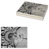 Wood Art Stamp Rubberstempel (Gestempeld)