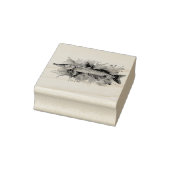 Wood Art Stamp Rubberstempel (Stempel)