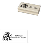 Wood Art Stamp Rubberstempel (Gestempeld)