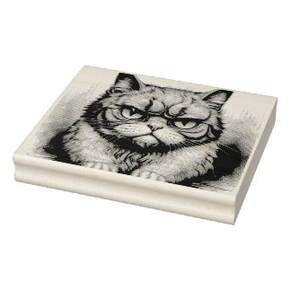 Wood Art Stamp Rubberstempel