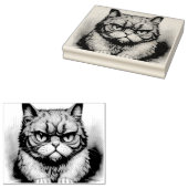 Wood Art Stamp Rubberstempel (Gestempeld)