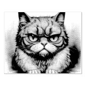 Wood Art Stamp Rubberstempel (Afrduk)