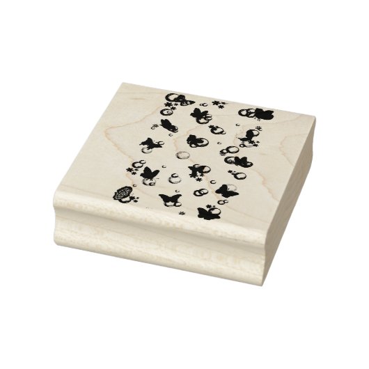 Wood Art Stamp Rubberstempel (Stempel)