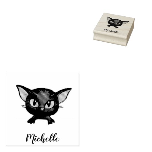 Wood Art Stamp Rubberstempel (Gestempeld)