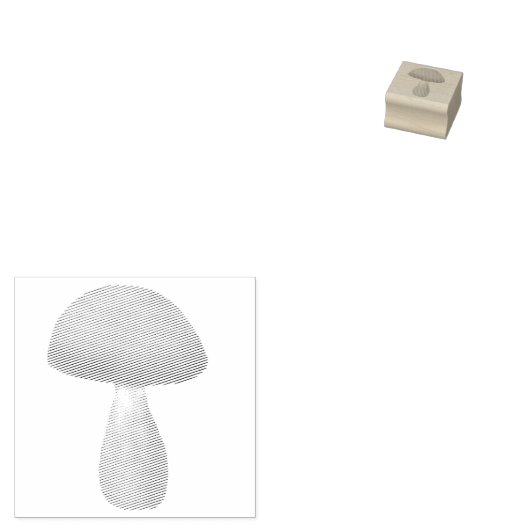 Wood Art Stamp Rubberstempel (Gestempeld)