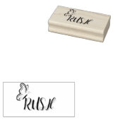 Wood Art Stamp Rubberstempel (Gestempeld)