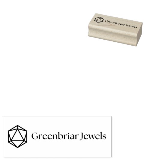 Wood Art Stamp Rubberstempel (Gestempeld)