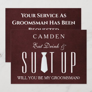 Wood Background Suitup... zal je mijn huisvrouw zi Kaart