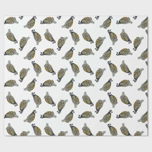 Wood Badge Bobwhite paper Cadeaupapier (Vlak)
