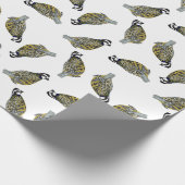 Wood Badge Bobwhite paper Cadeaupapier (Hoek)