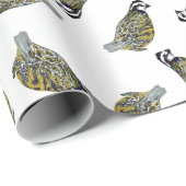 Wood Badge Bobwhite paper Cadeaupapier (Rol Hoek)