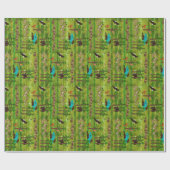 Wood Badge Critter Scenery Cadeaupapier (Vlak)