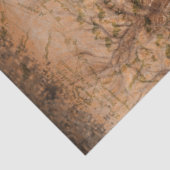 Wood Barn Chicken Decoupage Tissuepapier (Detail)