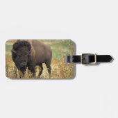 Wood Bison Bagagelabel (Voorkant horizontaal)