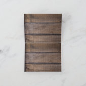 Wood Bison Buffalo Bedankkaart (Binnen)