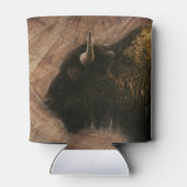 Wood Bison Buffalo Blikjeskoeler (Achterkant)