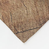 Wood Bison Buffalo Fleece Deken (Hoek)