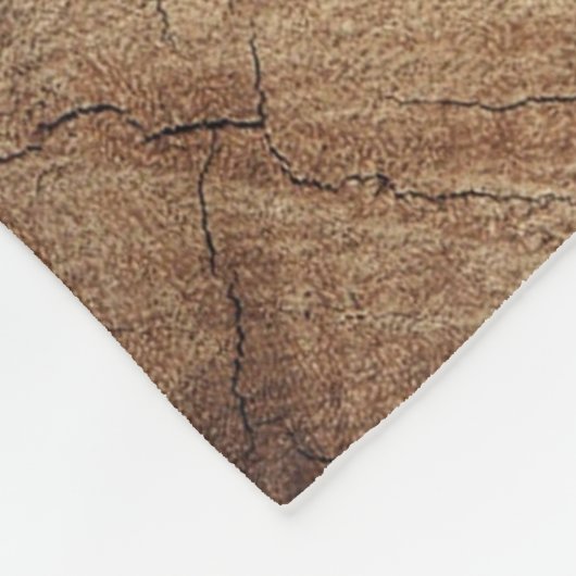 Wood Bison Buffalo Fleece Deken (Hoek)