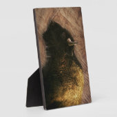Wood Bison Buffalo Fotoplaat (Zijkant)