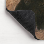 Wood Bison Buffalo Muismat (Hoek)