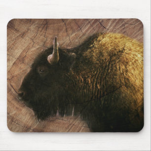 Wood Bison Buffalo Muismat