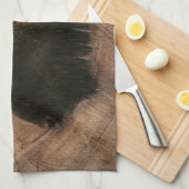 Wood Bison Buffalo Theedoek (Quarter Fold)