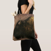 Wood Bison Buffalo Tote Bag (Dichtbij)