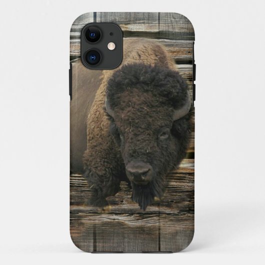 Wood Bison Case-Mate iPhone Case (Achterkant)