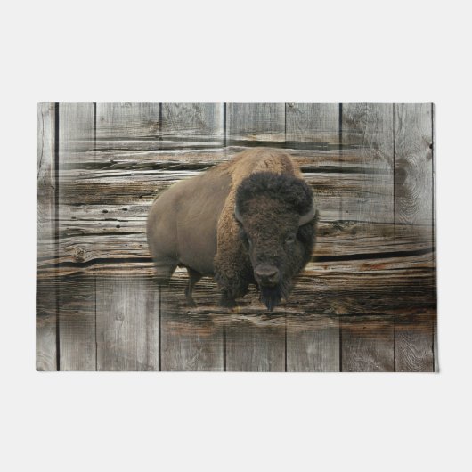 Wood Bison Deurmat (Voorkant)