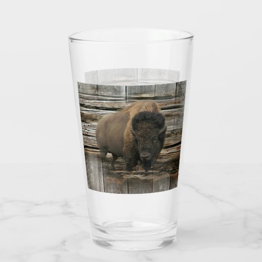Wood Bison Glas (Achterkant)