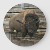 Wood Bison Grote Klok (Voorkant)