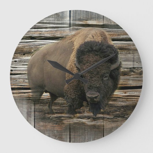 Wood Bison Grote Klok (Voorkant)