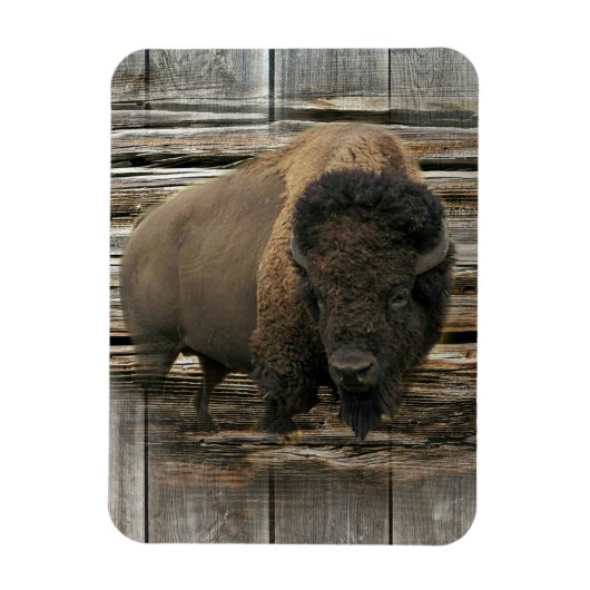 Wood Bison Magneet (Verticaal)