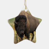 Wood Bison Ornament (Rechts)