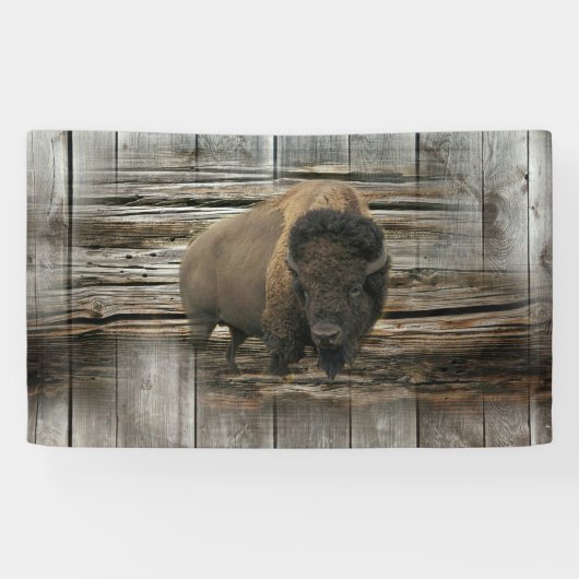 Wood Bison Spandoek (Horizontaal)