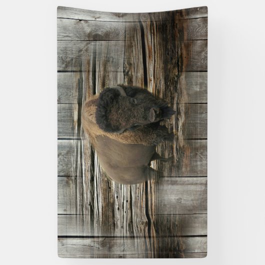 Wood Bison Spandoek (Verticaal)