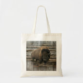 Wood Bison Tote Bag (Voorkant)
