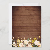 Wood Blush Rozen & Lantern ENGAGTY Kaart (Achterkant)