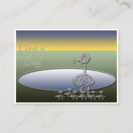 Wood Box Display Informatiekaartje (Voorkant)