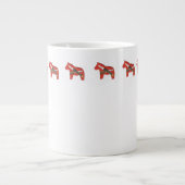 Wood Carver's Horse Bone China Cup Grote Koffiekop (Voorkant)