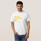 Wood Carving T-shirt (Voorkant volledig)