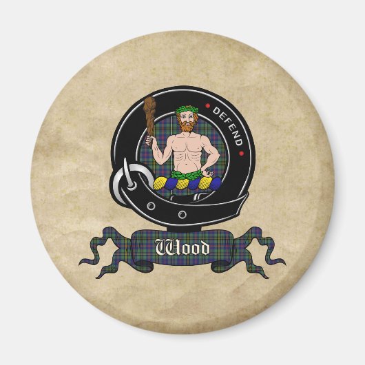 Wood Clan Badge Magnet (Voorkant)