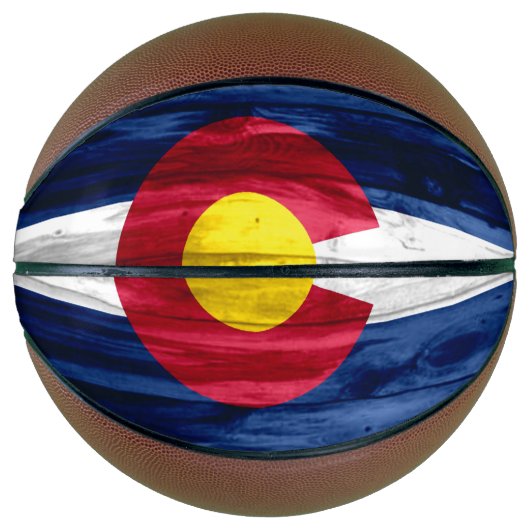 Wood Colorado basketbal (Voorkant)