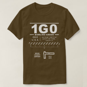 Wood County Airport 1G0 T-shirt