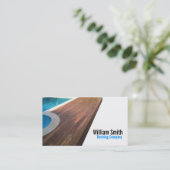 Wood Deck/Decking Contractor Visitekaartje (Staand voorkant)