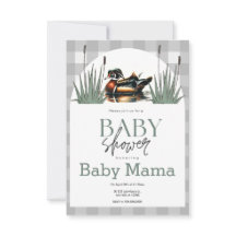 Wood Duck Baby shower Invitation